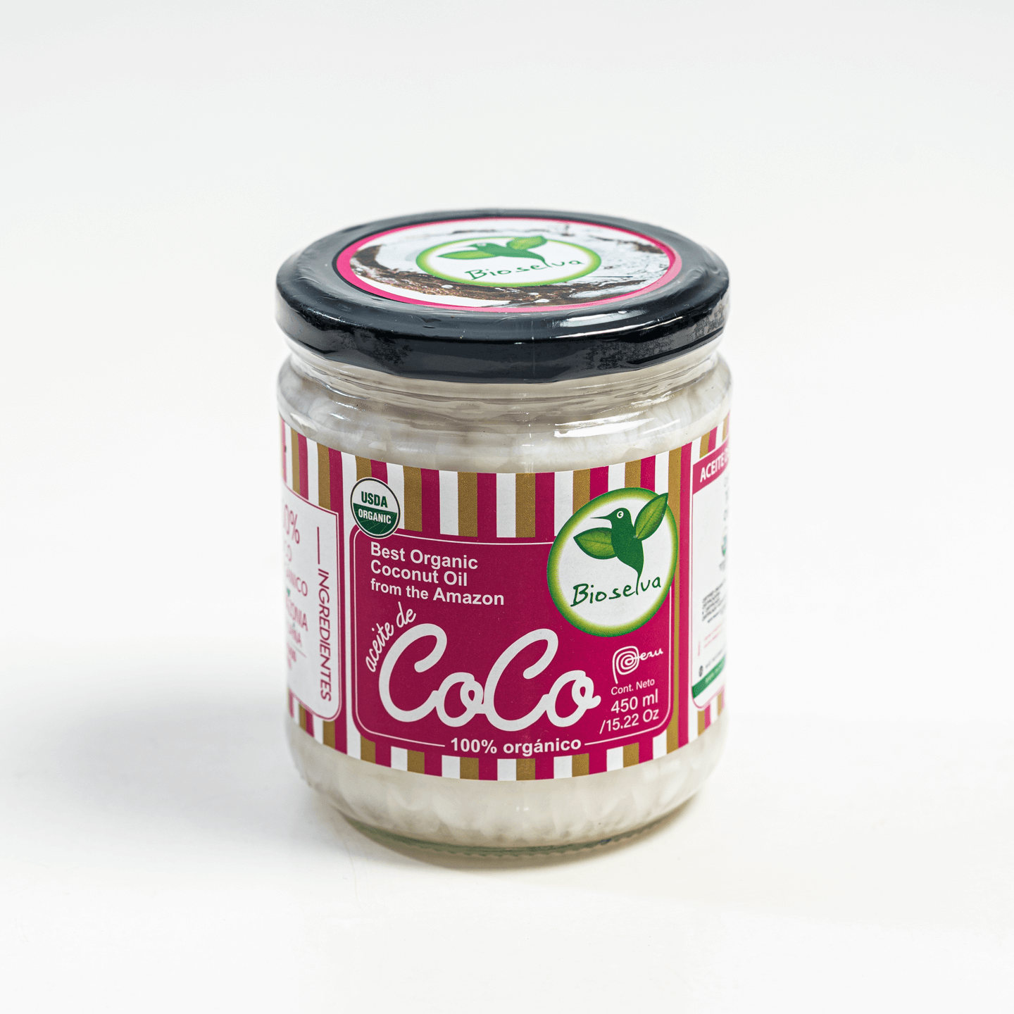 Aceite de Coco Orgánico - 450 gr