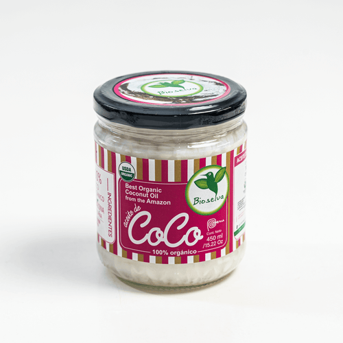 Aceite de Coco Orgánico - 450 gr